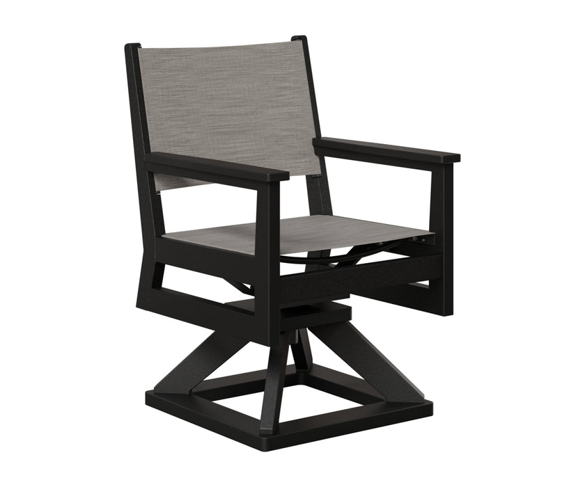 Berlin Gardens Mayhew Swivel Rocker Dining Chair