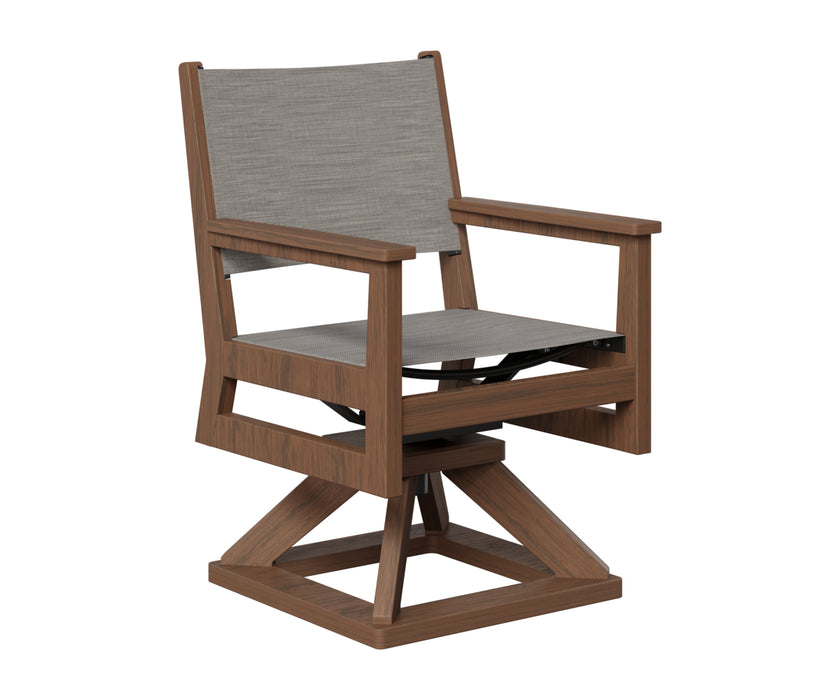 Berlin Gardens Mayhew Swivel Rocker Dining Chair