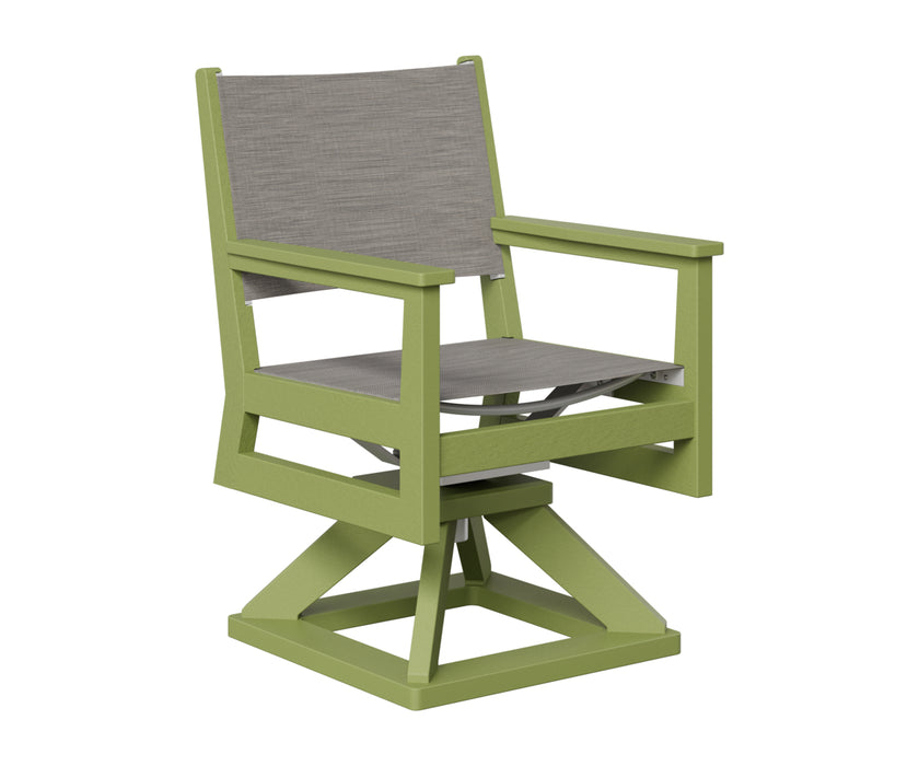Berlin Gardens Mayhew Swivel Rocker Dining Chair