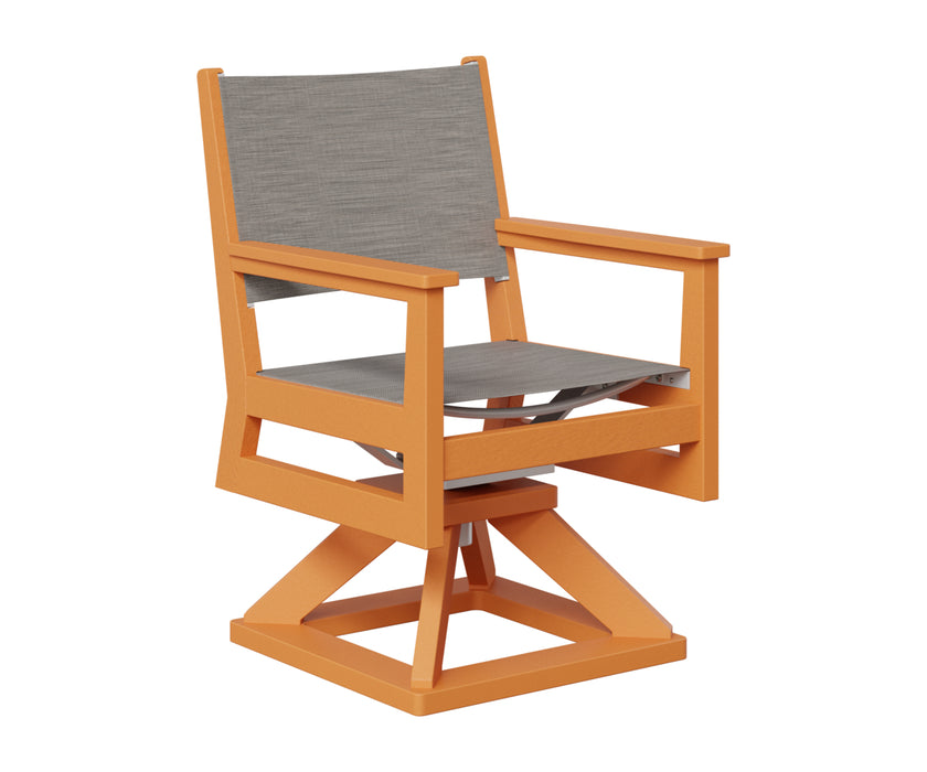 Berlin Gardens Mayhew Swivel Rocker Dining Chair