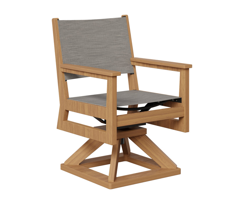 Berlin Gardens Mayhew Swivel Rocker Dining Chair