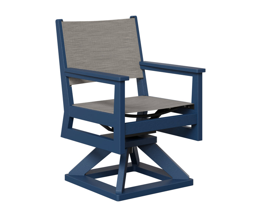 Berlin Gardens Mayhew Swivel Rocker Dining Chair