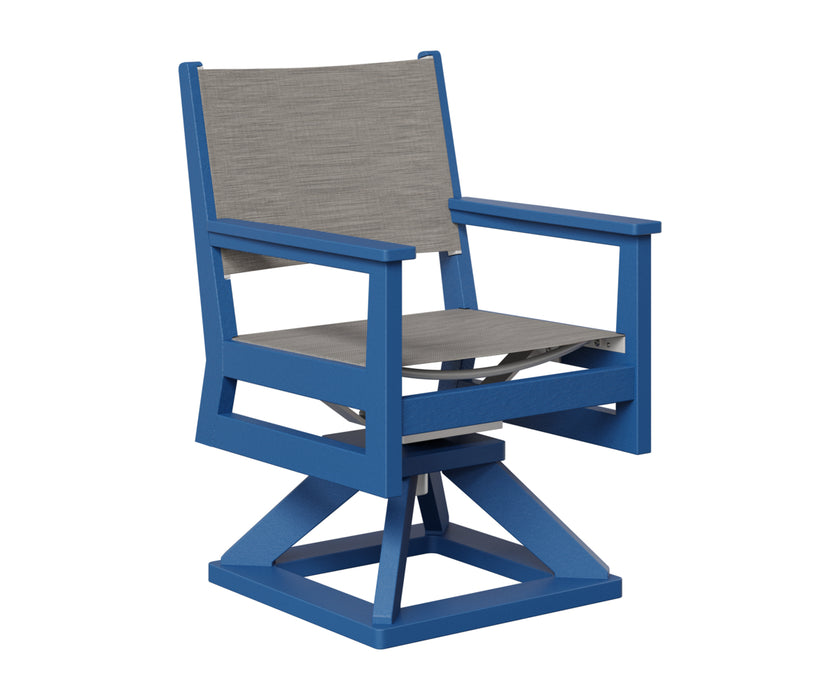 Berlin Gardens Mayhew Swivel Rocker Dining Chair