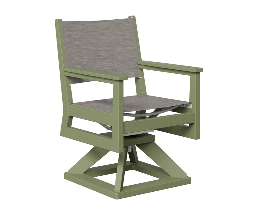 Berlin Gardens Mayhew Swivel Rocker Dining Chair
