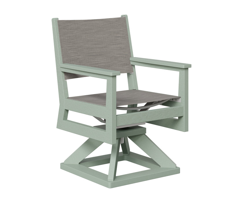 Berlin Gardens Mayhew Swivel Rocker Dining Chair