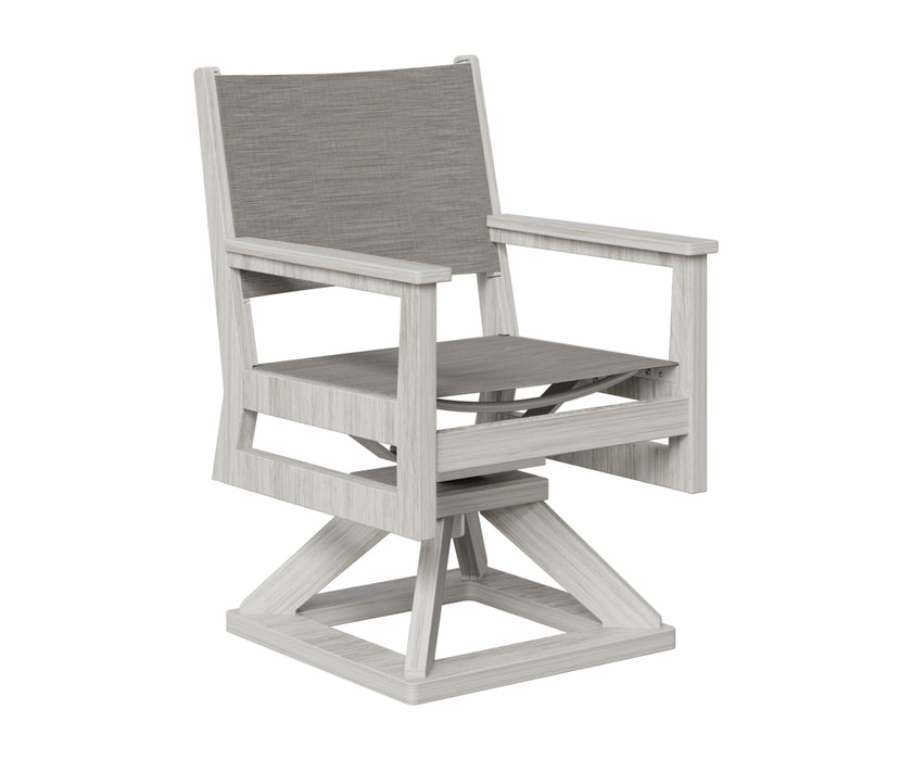 Berlin Gardens Mayhew Swivel Rocker Dining Chair