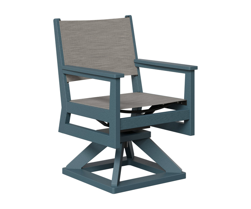 Berlin Gardens Mayhew Swivel Rocker Dining Chair
