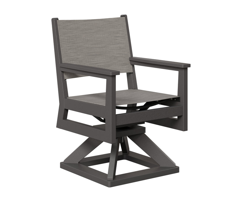 Berlin Gardens Mayhew Swivel Rocker Dining Chair