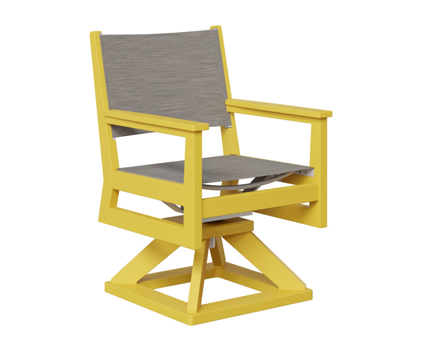 Berlin Gardens Mayhew Swivel Rocker Dining Chair