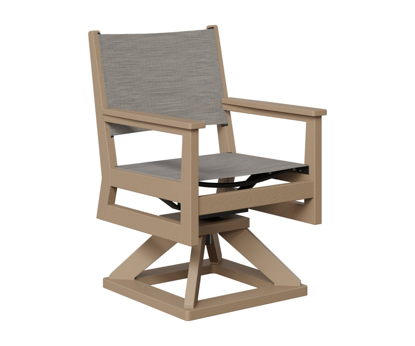 Berlin Gardens Mayhew Swivel Rocker Dining Chair