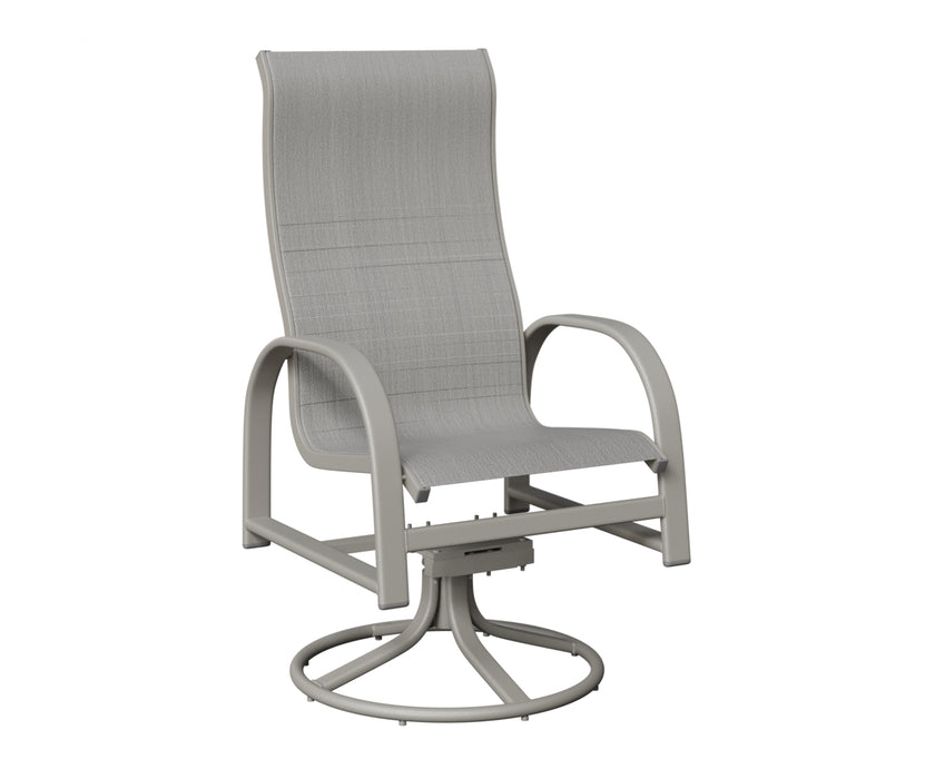 Berlin Gardens Murphy High Back Swivel Rocker Dining Chair
