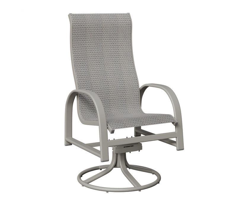 Berlin Gardens Murphy High Back Swivel Rocker Dining Chair