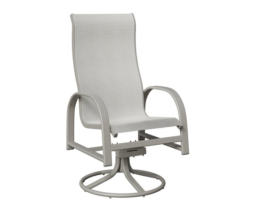 Berlin Gardens Murphy High Back Swivel Rocker Dining Chair