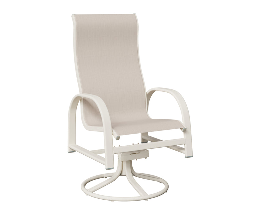 Berlin Gardens Murphy High Back Swivel Rocker Dining Chair