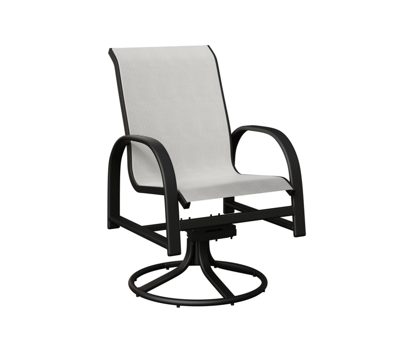 Berlin Gardens Murphy Swivel Rocker Dining Chair