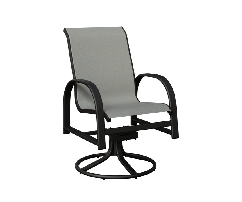 Berlin Gardens Murphy Swivel Rocker Dining Chair