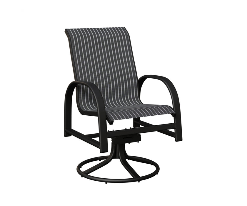 Berlin Gardens Murphy Swivel Rocker Dining Chair