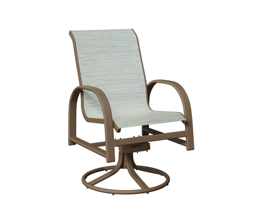 Berlin Gardens Murphy Swivel Rocker Dining Chair