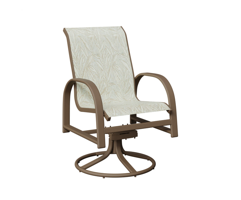 Berlin Gardens Murphy Swivel Rocker Dining Chair