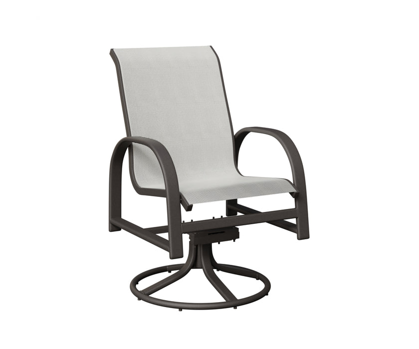 Berlin Gardens Murphy Swivel Rocker Dining Chair