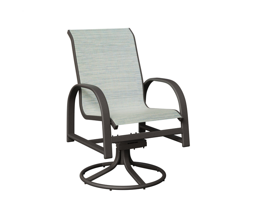 Berlin Gardens Murphy Swivel Rocker Dining Chair
