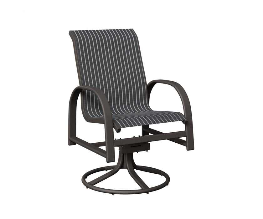 Berlin Gardens Murphy Swivel Rocker Dining Chair
