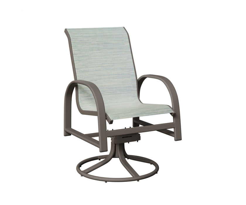Berlin Gardens Murphy Swivel Rocker Dining Chair