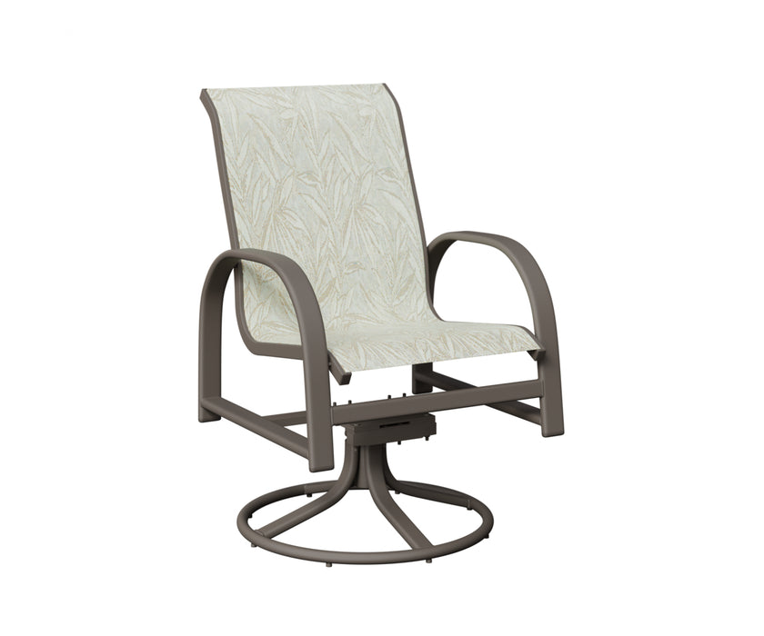Berlin Gardens Murphy Swivel Rocker Dining Chair