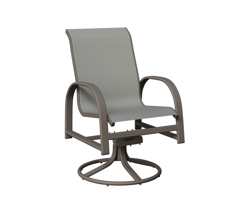 Berlin Gardens Murphy Swivel Rocker Dining Chair
