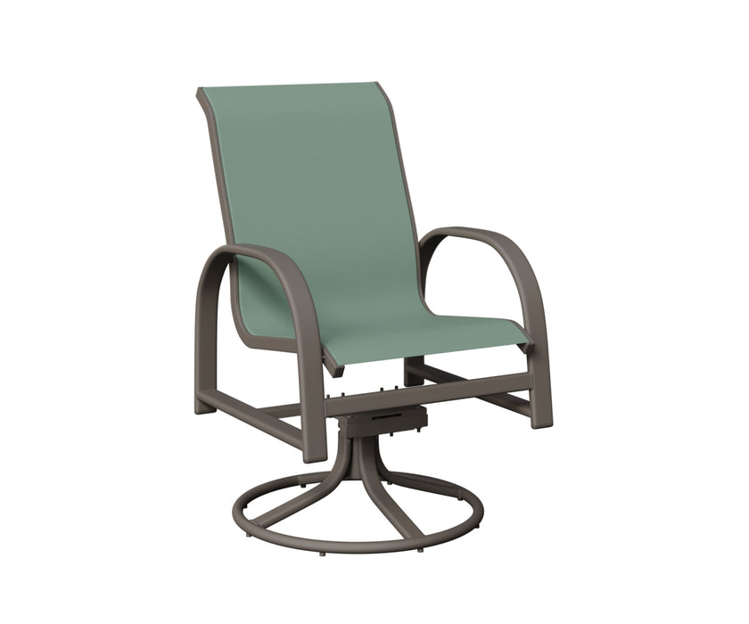 Berlin Gardens Murphy Swivel Rocker Dining Chair