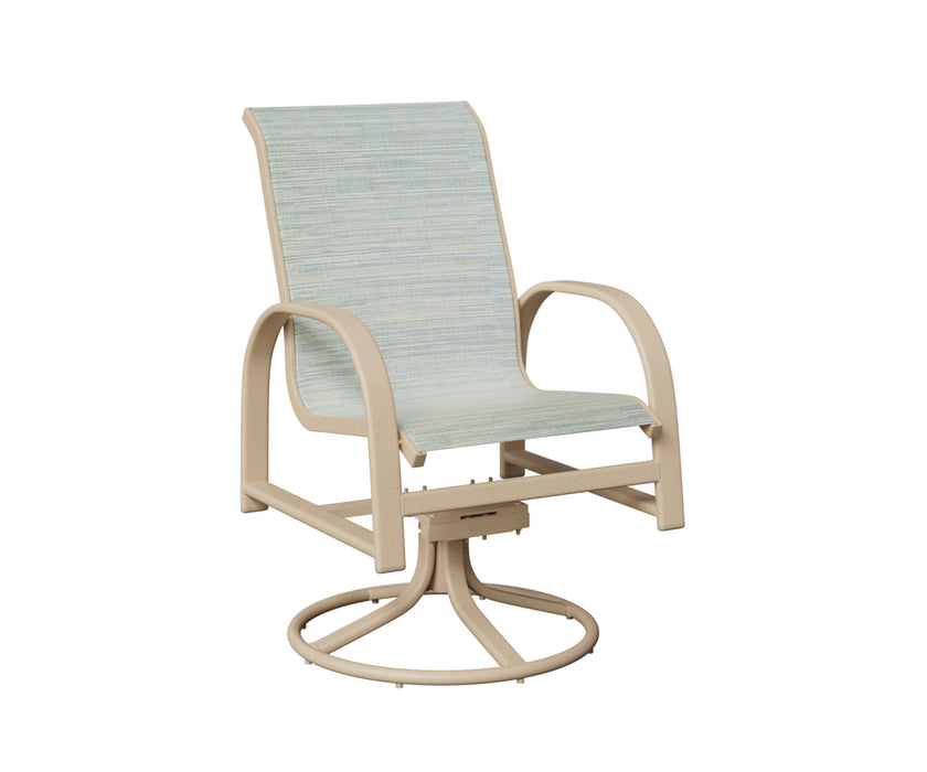 Berlin Gardens Murphy Swivel Rocker Dining Chair