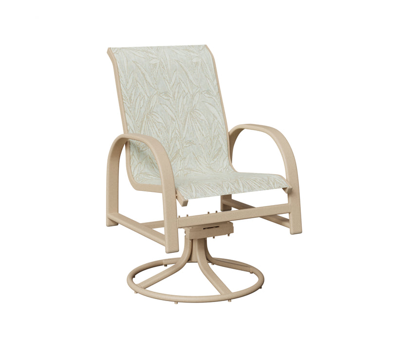Berlin Gardens Murphy Swivel Rocker Dining Chair