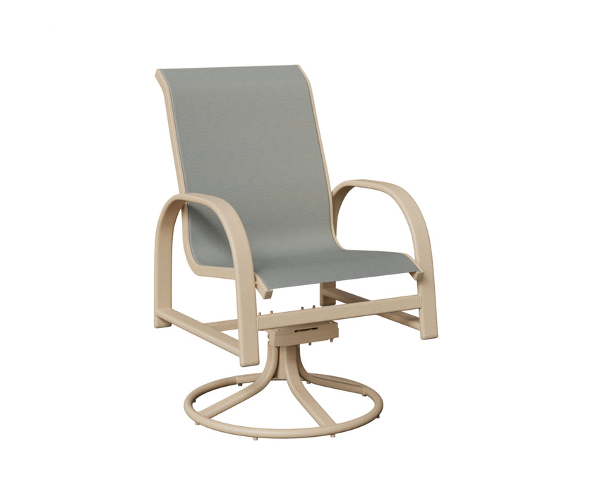 Berlin Gardens Murphy Swivel Rocker Dining Chair
