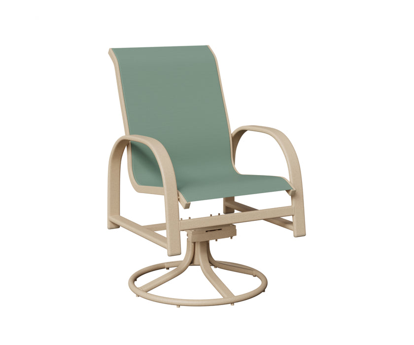 Berlin Gardens Murphy Swivel Rocker Dining Chair