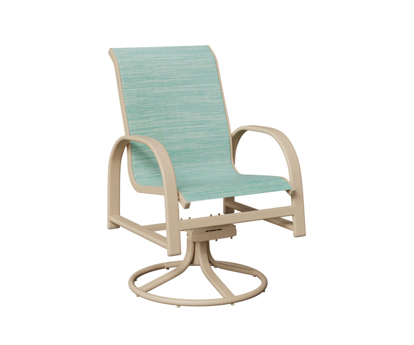 Berlin Gardens Murphy Swivel Rocker Dining Chair