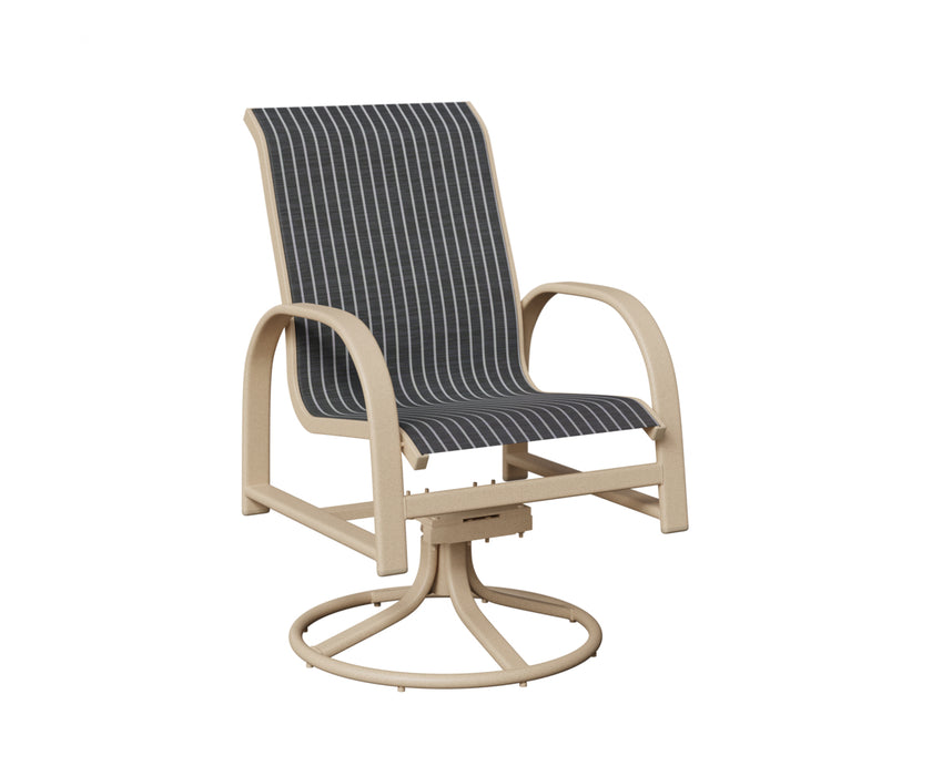 Berlin Gardens Murphy Swivel Rocker Dining Chair