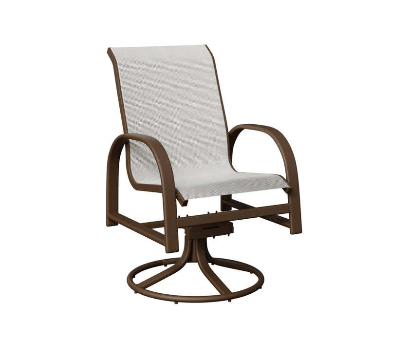 Berlin Gardens Murphy Swivel Rocker Dining Chair