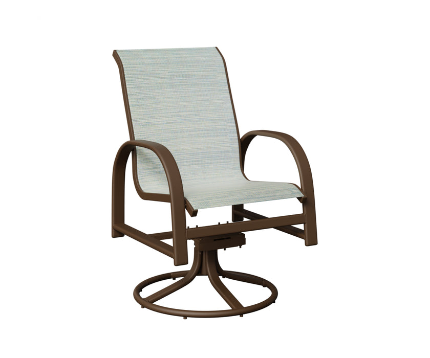 Berlin Gardens Murphy Swivel Rocker Dining Chair