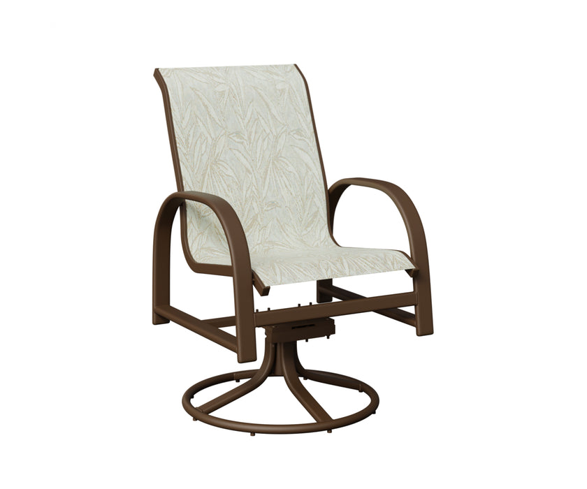 Berlin Gardens Murphy Swivel Rocker Dining Chair