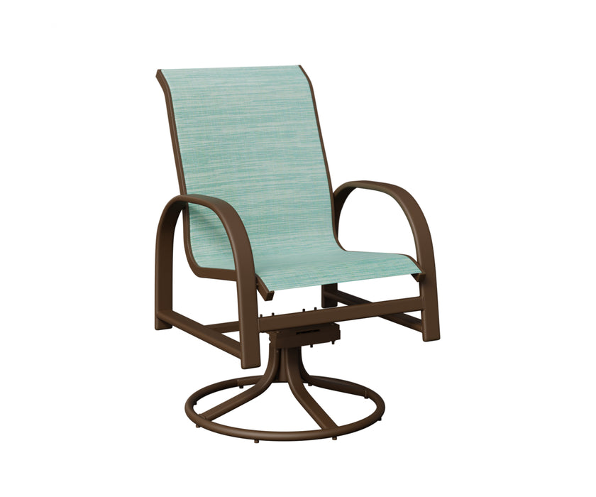 Berlin Gardens Murphy Swivel Rocker Dining Chair