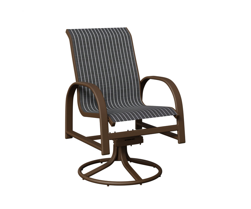 Berlin Gardens Murphy Swivel Rocker Dining Chair