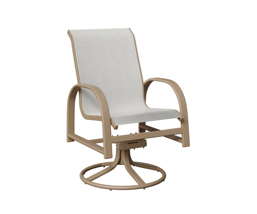 Berlin Gardens Murphy Swivel Rocker Dining Chair
