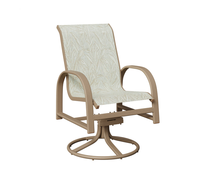 Berlin Gardens Murphy Swivel Rocker Dining Chair