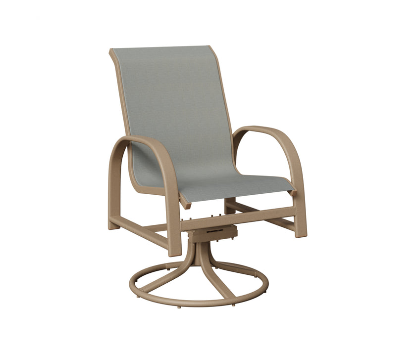 Berlin Gardens Murphy Swivel Rocker Dining Chair