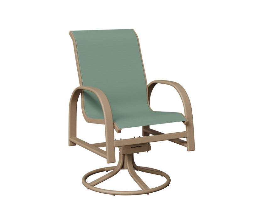 Berlin Gardens Murphy Swivel Rocker Dining Chair