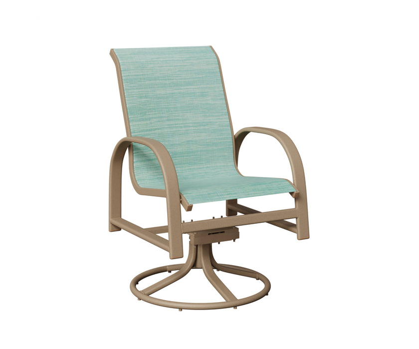 Berlin Gardens Murphy Swivel Rocker Dining Chair