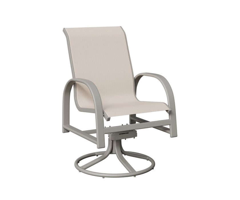 Berlin Gardens Murphy Swivel Rocker Dining Chair