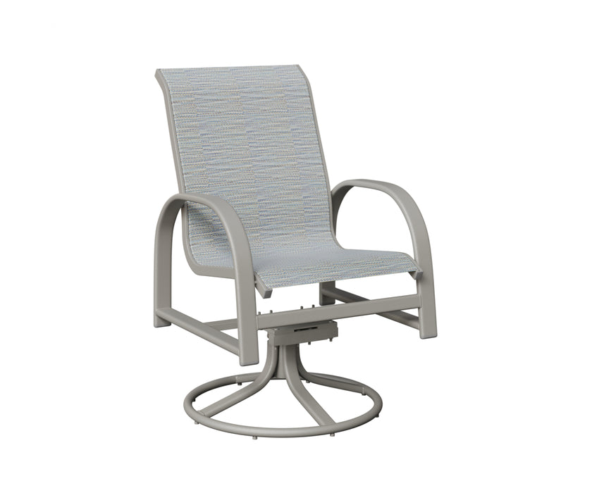 Berlin Gardens Murphy Swivel Rocker Dining Chair