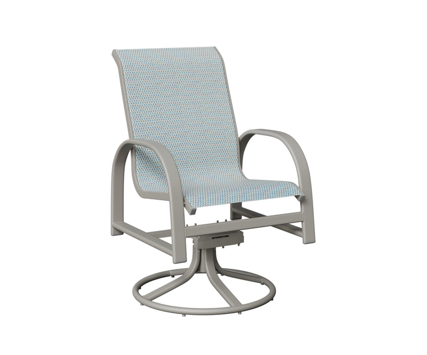 Berlin Gardens Murphy Swivel Rocker Dining Chair