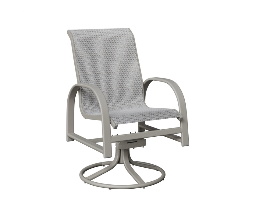 Berlin Gardens Murphy Swivel Rocker Dining Chair